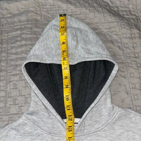 Gray champion hoodie, size L - Picture 9 of 9